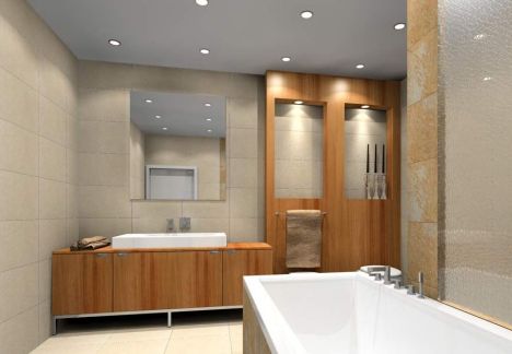 Projekt i aranżacja mieszkania w kamienicy ze ścianą z cegły w tle