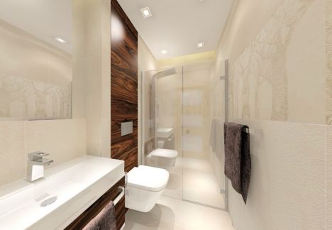 Projekt wnętrza domu pod Warszawą.