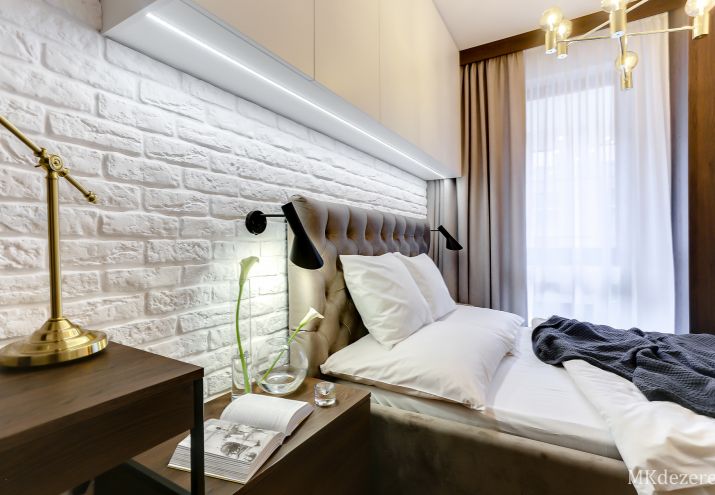Oświetlenie w sypialni - aranżacja.
