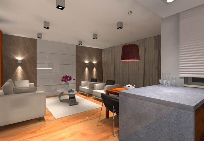 Projekt apartamentu - projektowanie wnętrz Warszawa MKdezere
