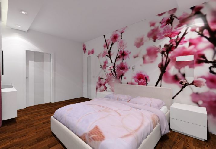 Projekt domu pod warszawą z wykorzystaniem podłogi z jesionu termo i palisandru.