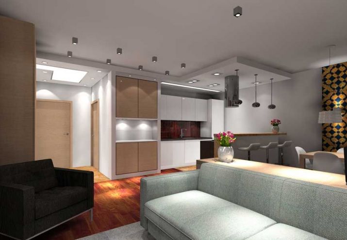 Projekt apartamentu dla dwóch osób - MKdezere projektowanie wnętrz Warszawa