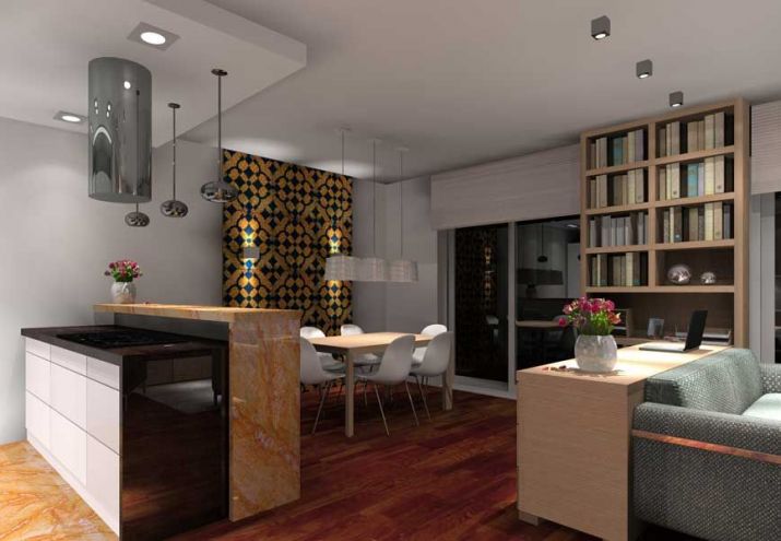 Projekt apartamentu dla dwóch osób - MKdezere projektowanie wnętrz Warszawa