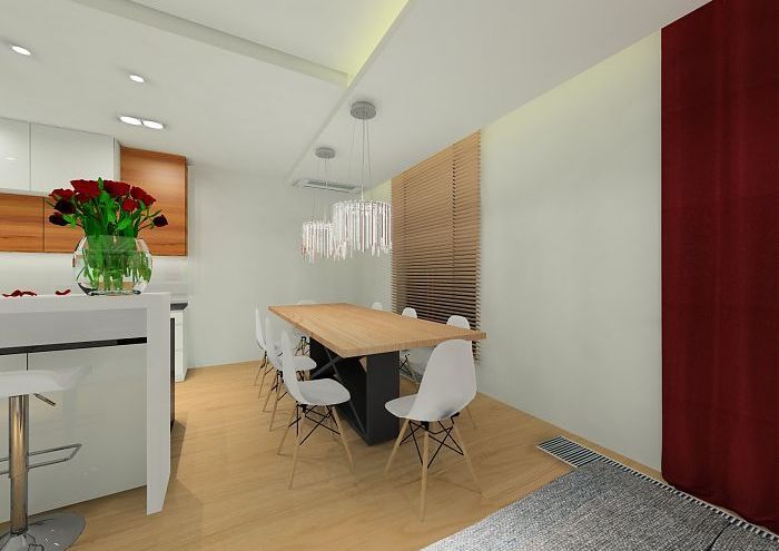 Projekt nowoczesnego apartamentu w Wilanowie