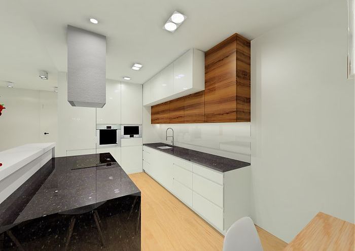 Projekt nowoczesnego apartamentu w Wilanowie