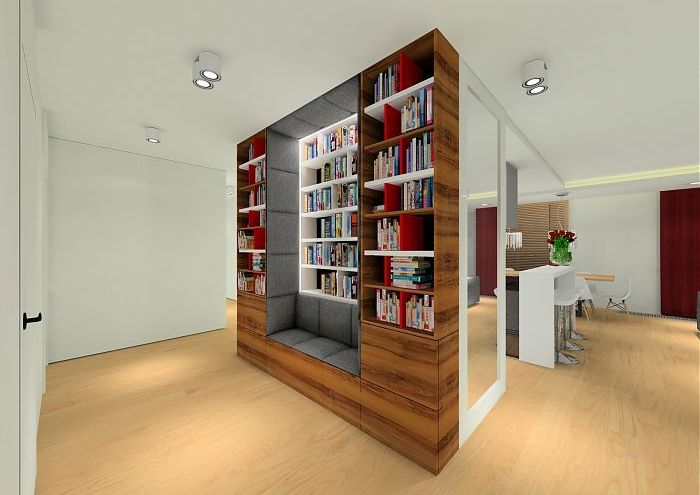 Projekt nowoczesnego apartamentu w Wilanowie